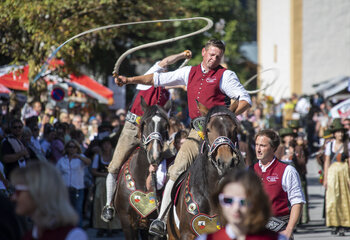 Almabtriebsfest in Krimml