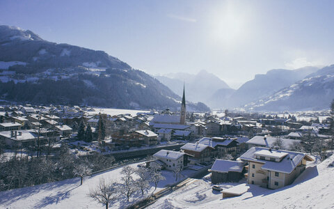 Zell am Ziller im Winter