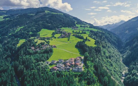 Blick auf den Gerlosberg