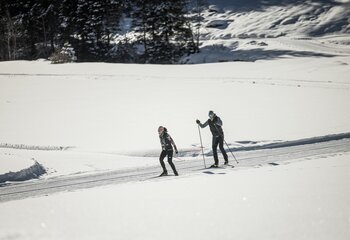 Langlaufen in der Zillertal Arena