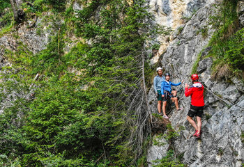 Klettersteig Riederklamm Gerlos