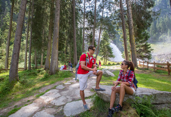 Wandern zum Krimmler Wasserfall