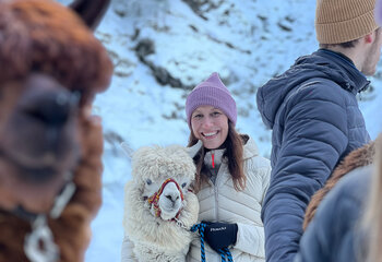 Alpakawanderung Krimmler Wasserfälle