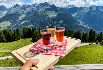 Einkehr auf urigen Hütten