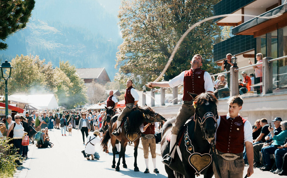 Die traditionellen Herreiter.