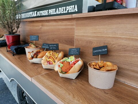 Essen am Street Food MArkt.