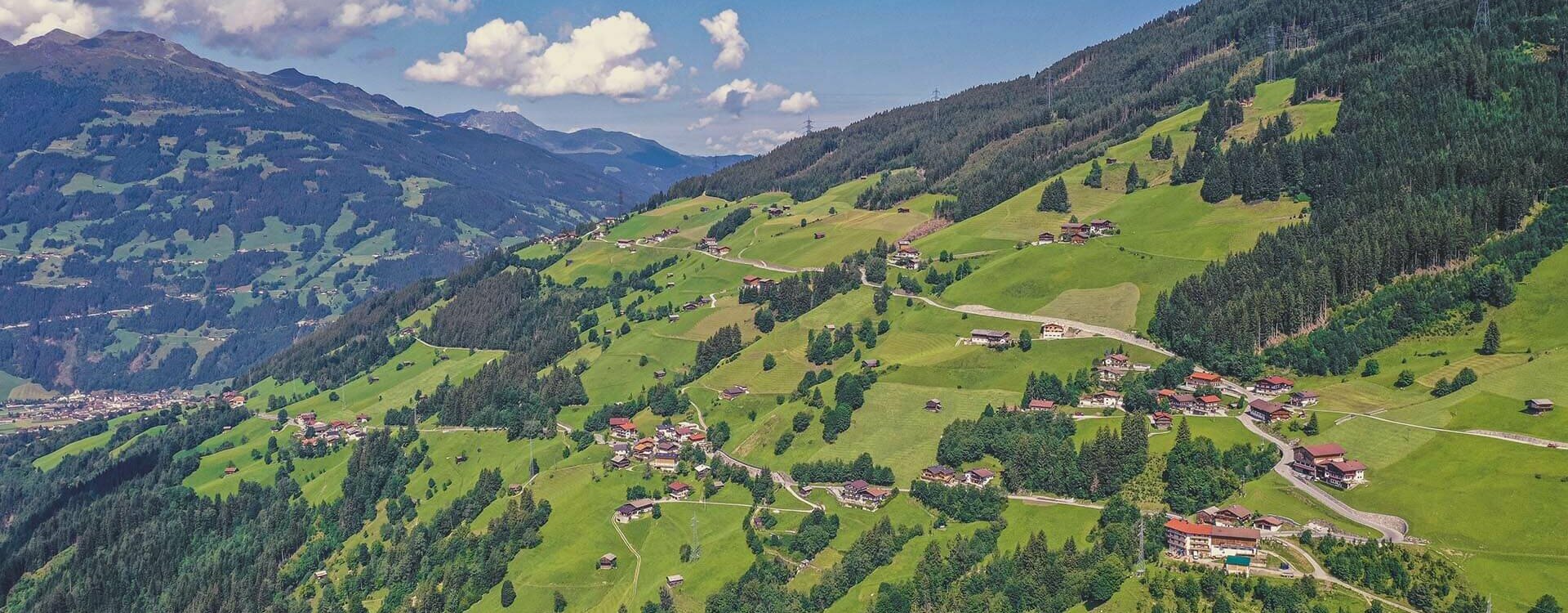 Blick auf Gerlosberg