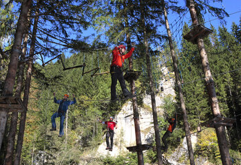 Hochseilgarten Wald - Unterwurzacher