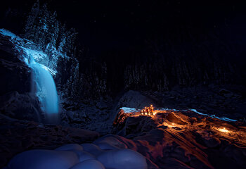 Fackelwanderung Krimler Wasserfälle