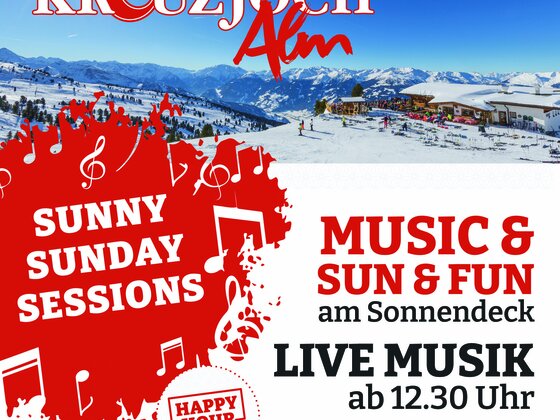 Sunny Sunday Session auf der Kreuzjochalm