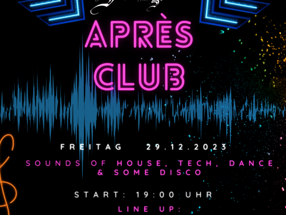 Aprés Club mit DJ Klubherren