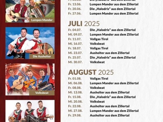 Tanzabend mit "Die Ausholter"