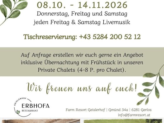 Törggelen im Erbhofa