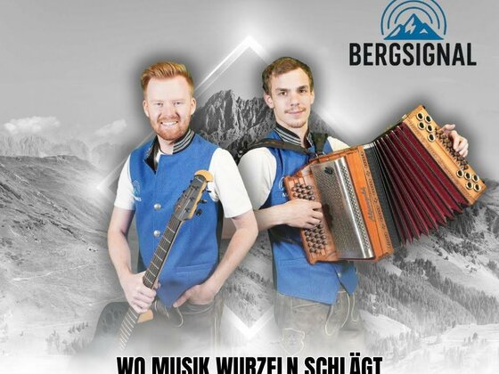 Live Musik mit Musikduo "Bergsignal"
