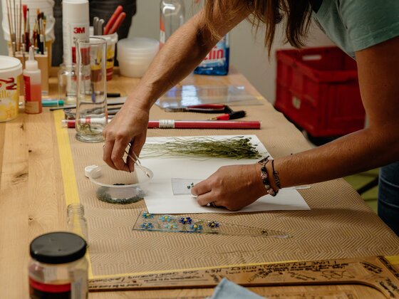Glas-Workshop mit Regina Kaiser