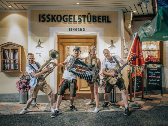 Der GrenzGängerSound im Isskogelstüberl