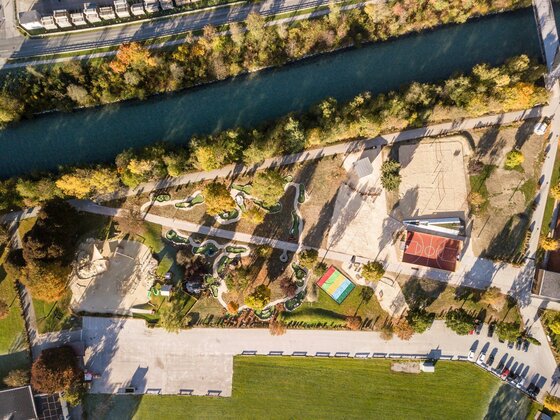 Goldgräber Spielplatz beim Freizeitpark Zell