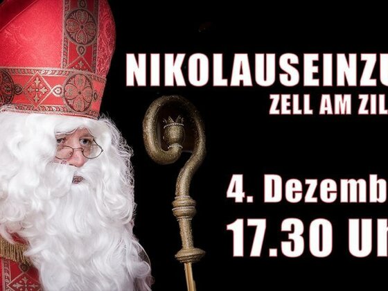 "Der Nikolaus kommt" in Zell am Ziller
