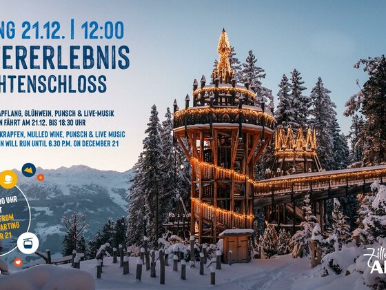 Opening Wintererlebnis im Fichtenschloss auf der Rosenalm