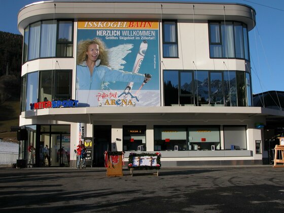 Bankomat bei der Talstation Isskogelbahn